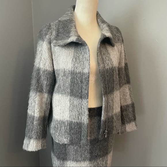 Talbots Buffalo Plaid Mohair/Alpaca Suit Set. - Picture 10 of 13